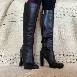 Black Michael Kors Heeled Boots